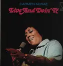 LP - Carmen McRae - Live And Doin' It - Promo