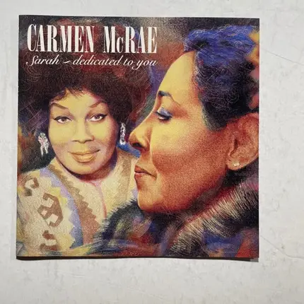 Carmen McRae - Sarah - Dedicated To You