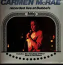 LP - Carmen McRae - Recorded Live At Bubba's