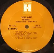 LP - Carmen McRae - Yesterdays