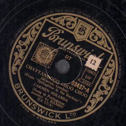 Carmen Miranda - Chattanooga Choo Choo / Boneca De Pixe