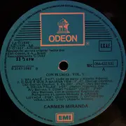 LP - Carmen Miranda - Con Plumas - Mono