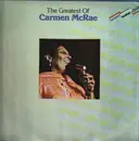 Double LP - Carmen McRae - The Greatest Of Carmen McRae