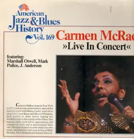 Carmen McRae - Live In Concert