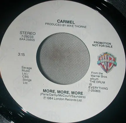 Carmel - More More More