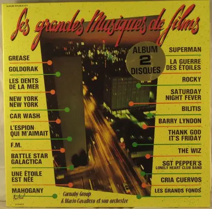 Carnaby Group & Mario Cavallero Et Son Orchestre - Les Grandes Musiques De Films
