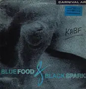 12inch Vinyl Single - Carnival Art - Blue Food & Black Sparks