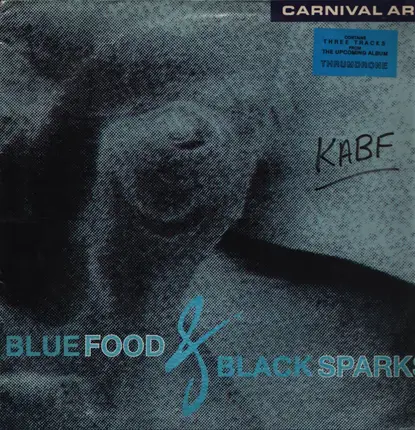 Carnival Art - Blue Food & Black Sparks