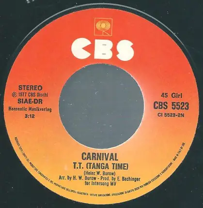 Carnival - Le Tanga