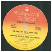 Carol Williams - No One Can Do It (Like You) (Special Re-Mix: Shep Pettibone)