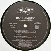 12inch Vinyl Single - Carol Bailey - Understand Me