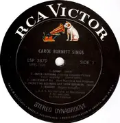 LP - Carol Burnett - Carol Burnett Sings