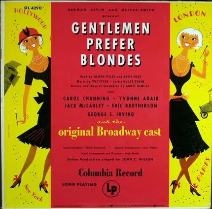 Jule Styne / Leo Robin - Gentlemen Prefer Blondes