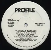 12inch Vinyl Single - Carol Cooper - The Beat Goes On