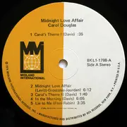 LP - Carol Douglas - Midnight Love Affair - US ORIGINAL