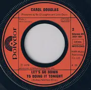 7inch Vinyl Single - Carol Douglas - Burnin'