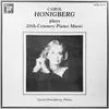 LP - Carol Honigberg - 20th Century Piano Music