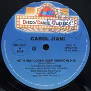 12inch Vinyl Single - Carol Jiani - Hit 'N Run Lover (MDR Version) / Mercy (Remix) - Still sealed