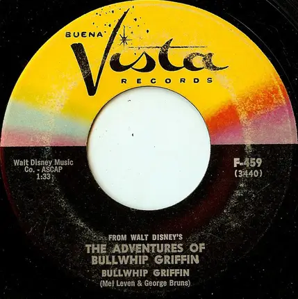 Carol Lombard / Bullwhip Griffin - Good Grief Griffin! / The Adventures Of Bullwhip Griffin