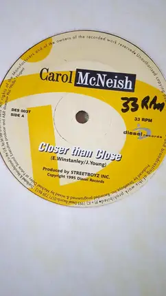 Carol McNeish - Closer Than Close
