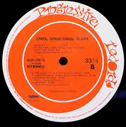 LP - Carol Sloane - Carol Sings - OBI + Inlay
