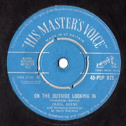 Carol Deene - Norman / On The Outside Looking In