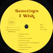 LP - Carole Etzler - Sometimes I Wish