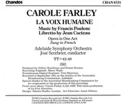 CD - Francis Poulenc - La Voix Humaine