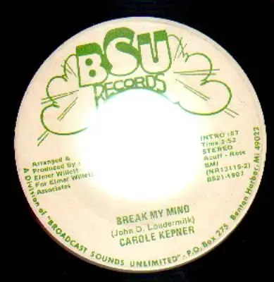 Carole Kepner - I Miss You My Darlin' / Break My Mind