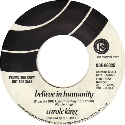 Carole King - You Light Up My Life