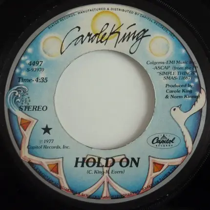 Carole King - Simple Things / Hold On