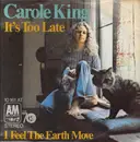 7inch Vinyl Single - Carole King - It's Too Late