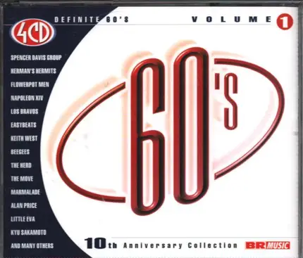 Carole King,Little Eva,Kyu Sakamoto,Adam Faith - Definite 60's Volume 1