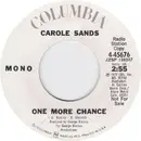 7inch Vinyl Single - Carole Sands - One More Chance