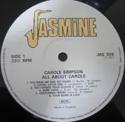 LP - Carole Simpson - All About Carole