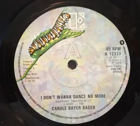 Carole Bayer Sager - I Don't Wanna Dance No More