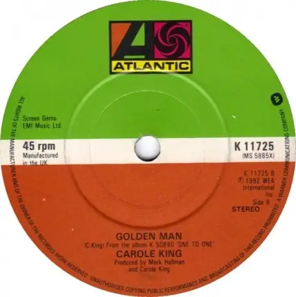 Carole King - Read Between The Lines / Golden Man