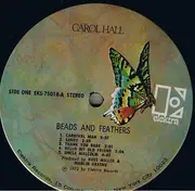 LP - Carol Hall - Beads And Feathers