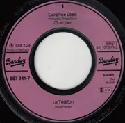 7inch Vinyl Single - Caroline Loeb - Le Telefon