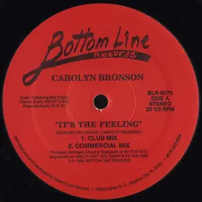 Carolyn Bronson - It's the Feeling