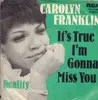 7inch Vinyl Single - Carolyn Franklin - Reality