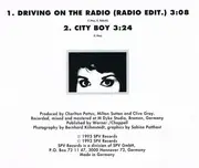 CD Single - Carolyne Mas - Driving On The Radio