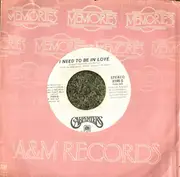 7inch Vinyl Single - Carpenters - I Need To Be In Love
