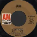 7inch Vinyl Single - Carpenters - Sing