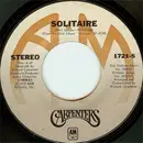7inch Vinyl Single - Carpenters - Solitaire / Love Me For What I Am
