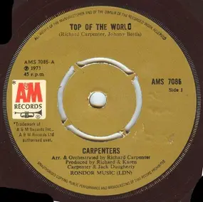 The Carpenters - Top Of The World