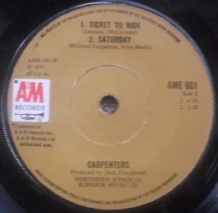 Carpenters - Merry Christmas Darling