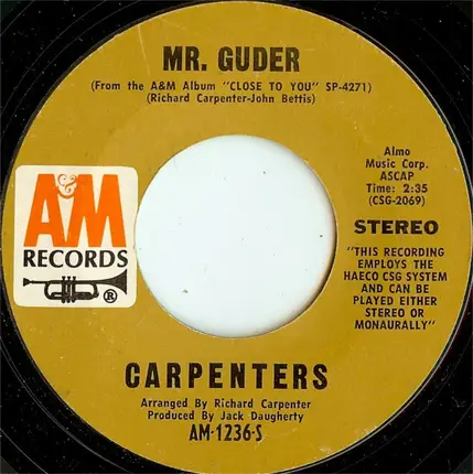 Carpenters - Merry Christmas, Darling