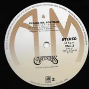 12inch Vinyl Single - Carpenters - Yesterday Once More / Please Mr. Postman