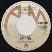 7inch Vinyl Single - Carpenters - 見つめ合う恋 = There's A Kind Of Hush